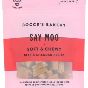 BOCCES BAKERY: Beef and Cheddar Recipe Dog Treat, 6 oz
