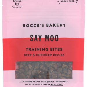 BOCCES BAKERY: Beef and Cheddar Recipe Training Bites, 6 oz