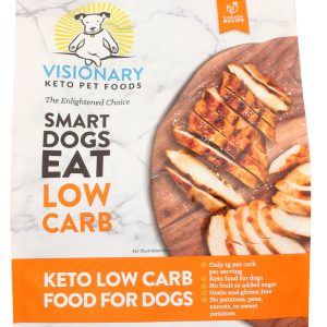 VISIONARY PET FOODS: Chicken Keto Low Carb Food For Dogs, 3.5 lb