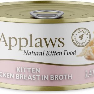 APPLAWS: Kitten Chicken Breast In Broth, 2.47 oz