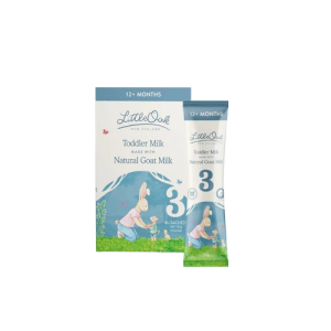 LITTLEOAK: Natural Goat Milk Toddler Milk Sachets, 4.8 oz