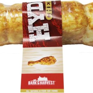 BARK AND HARVEST: Cheek Rolls Chicken Flavor, 6 in
