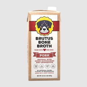 BRUTUS BROTH: Pork Bone Broth For Dogs, 32 oz