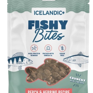 ICELANDIC PLUS: Fishy Bites Treats For Dogs, 2 oz