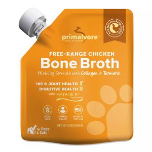 PRIMALVORE: Free Range Chicken Bone Broth, 12 oz