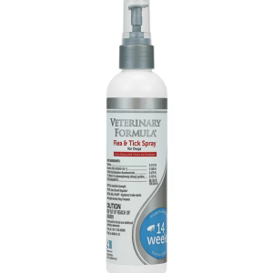 VETERINARY FORMULA CLINICAL CARE: Flea and Tick Spray For Dogs, 8 oz