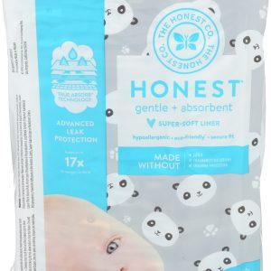 THE HONEST COMPANY: Diaper Pandas Size NB, 32 pk