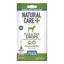 NATURAL CARE: Drop Flea Tick Med Lg Dog, 0.81 fo