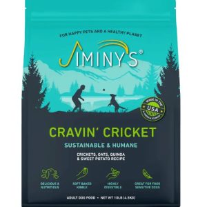 JIMINYS: Cravin Cricket Dog Food, 10 lb