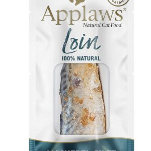 APPLAWS: Cat Food Loins Mackerel, 1.06 oz
