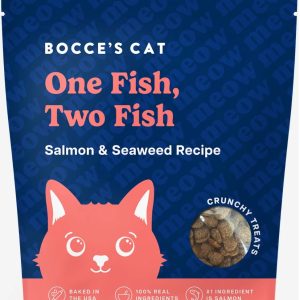 BOCCES CAT: Crunchy Cat Treats One Fish Two Fish, 2 oz