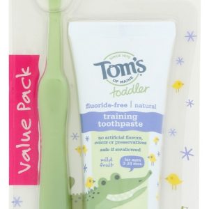 TOMS OF MAINE: Toothpaste Toddler Combo Pack, 1.75 oz