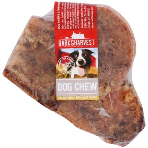 BARK AND HARVEST: Treat Dog Beef Knuckle Slice, 1 EA