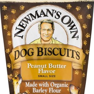 NEWMANS OWN ORGANIC: Pet Treat Peanut Butter Small Organic, 10 oz