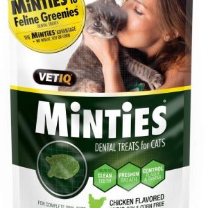 VETIQ: Chicken Minties Dental Cat Treats, 2.5 oz