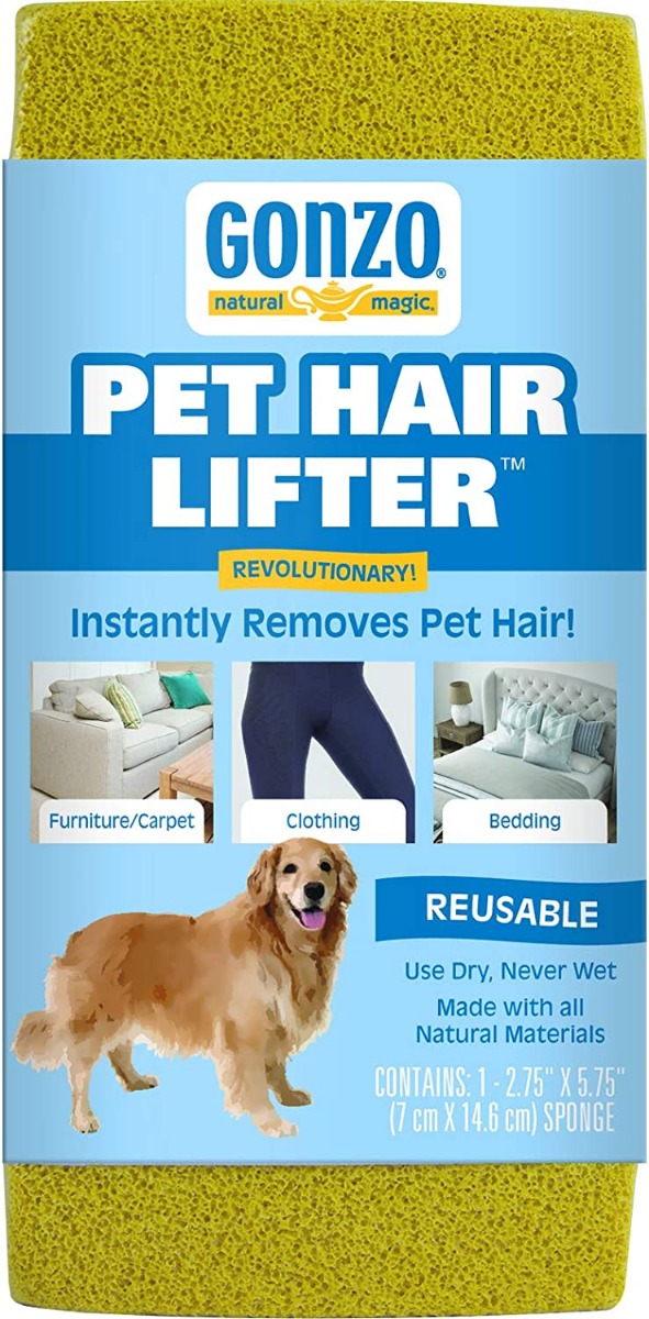 GONZO: Pet Hair Lifter Sponge, 1 pc