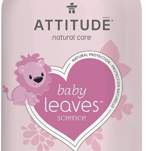 ATTITUDE: Baby Leaves Fragrance Free Body Lotion, 16 fo