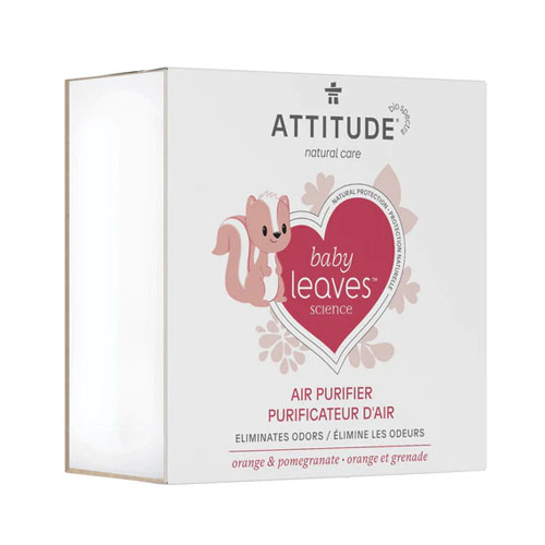 ATTITUDE: Baby Leaves Orange & Pomegranate Air Purifier, 8 oz