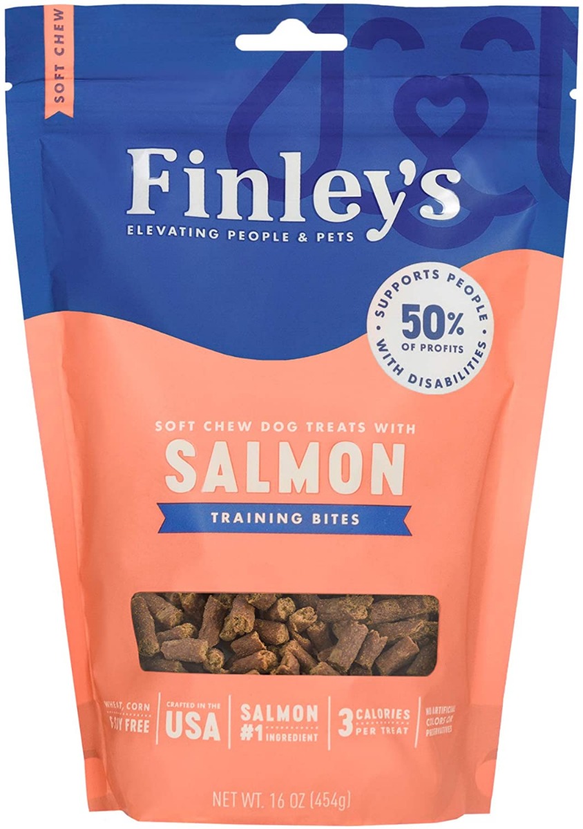 FINLEYS: Salmon Recipe Soft Chew Training Bites, 16 oz