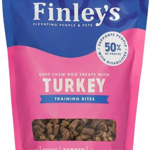 FINLEYS: Turkey Recipe Soft Chew Training Bites, 16 oz