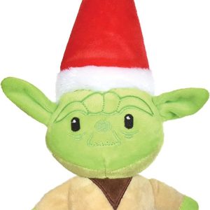 STAR WARS: Santa Yoda Dog Toy, 1 pk