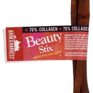 BARK AND HARVEST: Beautystix Collagen 6 Inches, 1 pc