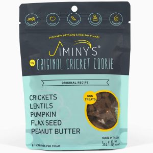 JIMINYS: Original Cricket Cookie Dog Treats, 5 oz