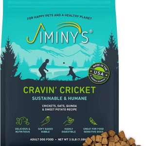 JIMINYS: Cravin' Cricket Adult Dog Food, 3.5 lb