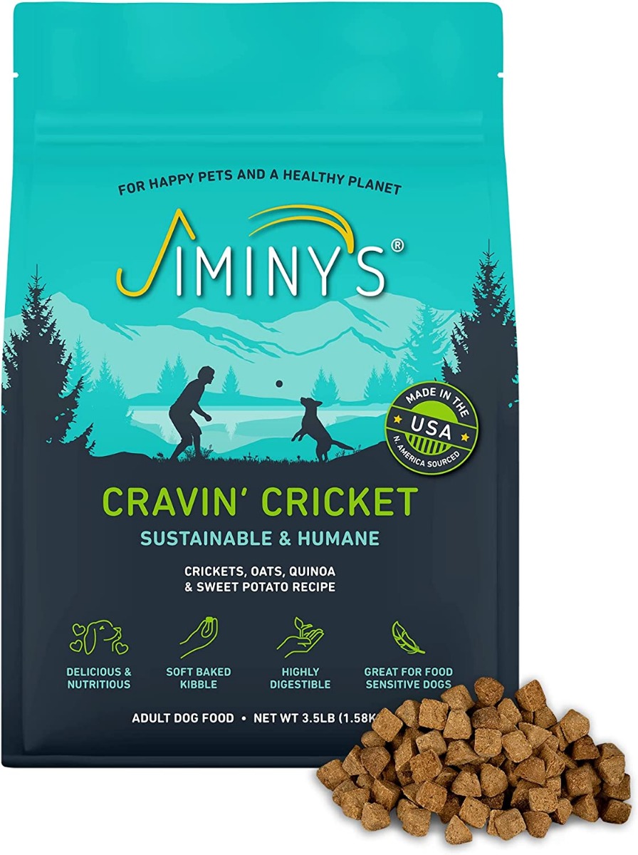 JIMINYS: Cravin' Cricket Adult Dog Food, 3.5 lb