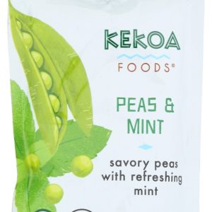 KEKOA: Peas And Mint Squeeze Pouch, 3.5 oz