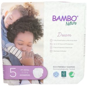 BAMBO NATURE: Diapers Baby Size 5, 25 pk