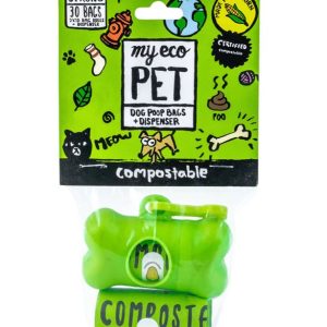 MYECOPET: Compostable Dog Waste Bag Dispenser 2 Rolls, 2 oz