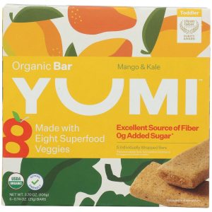 YUMI: Mango and Kale Organic Bar, 3.7 oz