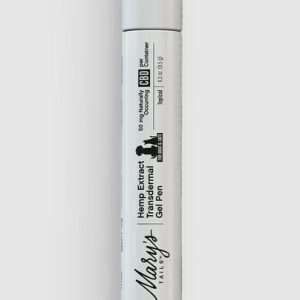 MARYS TAILS: Hemp Extract Transdermal Gel Pen 50 Mg, 0.3 oz