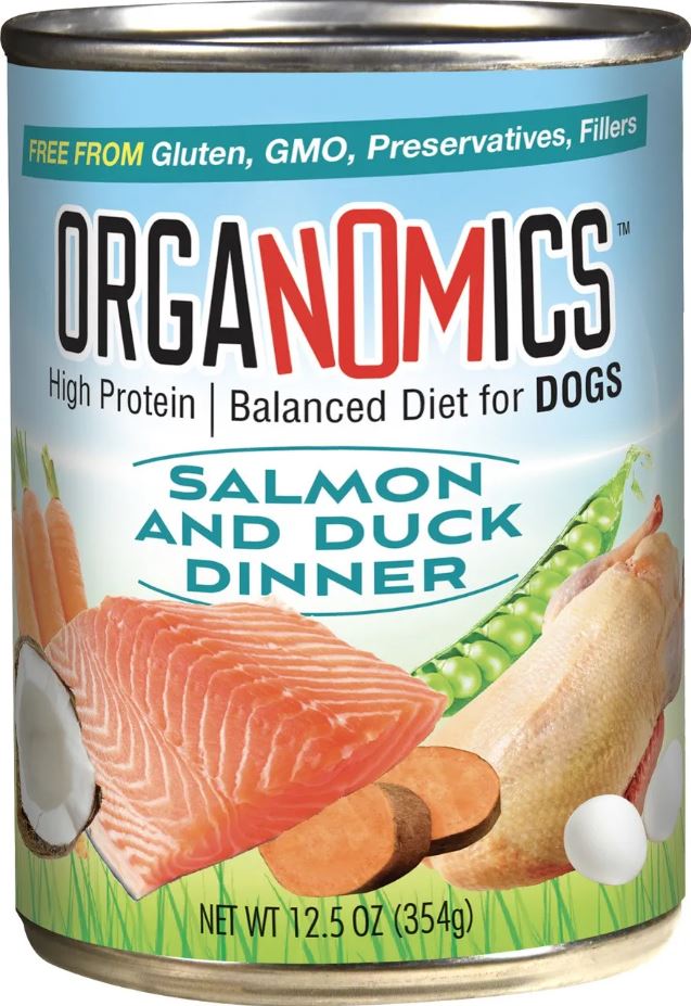 ORGANOMICS: Salmon and Duck Dinner, 12.5 oz