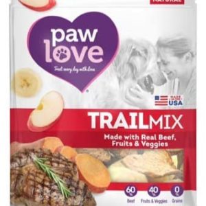 PAW LOVE: Beef Trail Mix, 3 oz