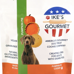 IKE'S GOURMET: Treat Dog Ckie Pmpkn Pie, 8 oz