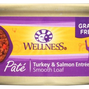 WELLNESS: Complete Health Pate Turkey and Salmon Cat Food, 3 oz