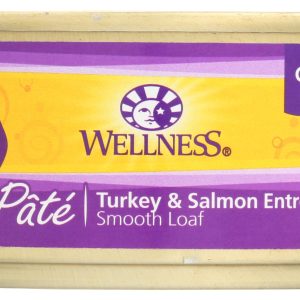 WELLNESS: Complete Health Pate Turkey and Salmon Cat Food, 5.5 oz