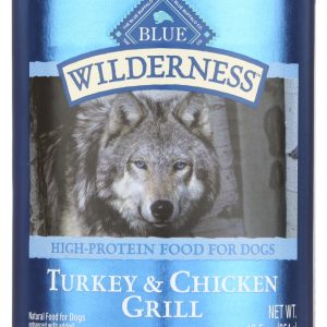 BLUE BUFFALO: Turkey and Chicken Grill Dog Food, 12.5 oz