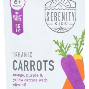 SERENITY KIDS: Organic Carrot With Organic Olive Oil, 3.5 oz