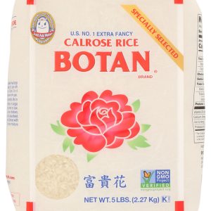 BOTAN: Calrose Rice, 5 lb