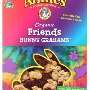 ANNIES HOMEGROWN: Friends Organic Bunny Grahams Honey Chocolate & Chocolate Chip, 7 oz