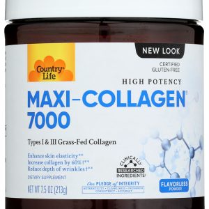 COUNTRY LIFE: Powder Maxi Collagen, 7.5 oz