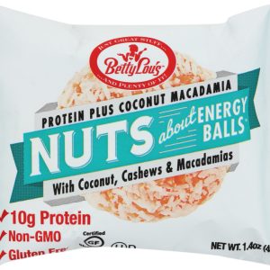 BETTY LOUS: Balls Coconut Macadamia, 1.4 oz