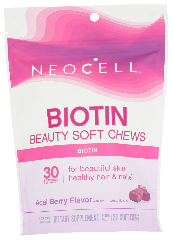 NEOCELL: Biotin Bursts Brazilian Acai Berry, 30 Soft Chews