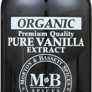 MORTON & BASSETT: Organic Pure Vanilla Extract, 4 oz