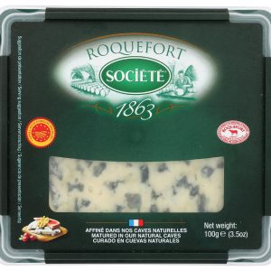 SOCIETE: Roquefort Cheese Wedge, 3.5 oz