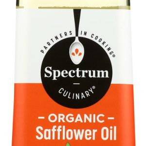 SPECTRUM NATURALS: Organic Safflower Oil High Heat, 16 oz