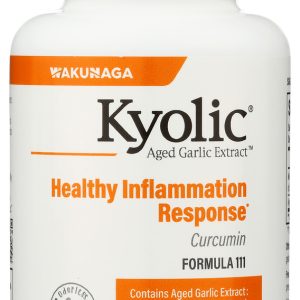 KYOLIC: Aged Garlic Extract Curcumin, 50 capsules